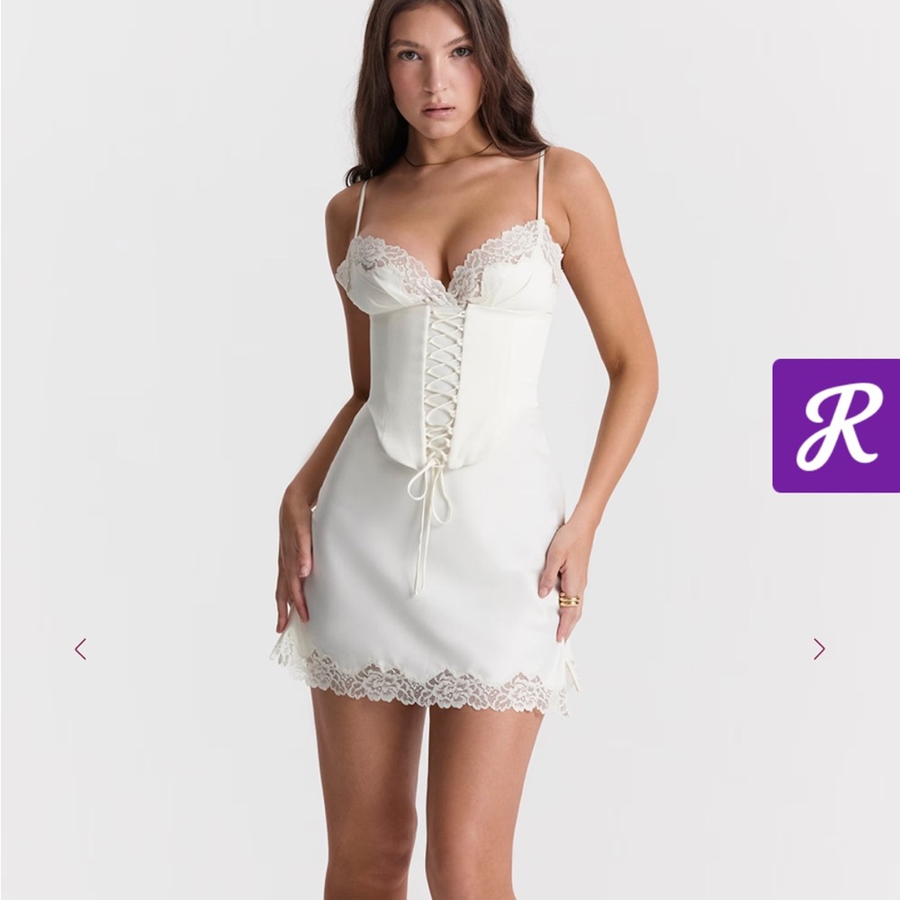 SORAYA LACE TRIM DRESS